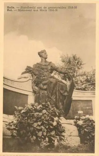 Belgium Halle monuments aux morts