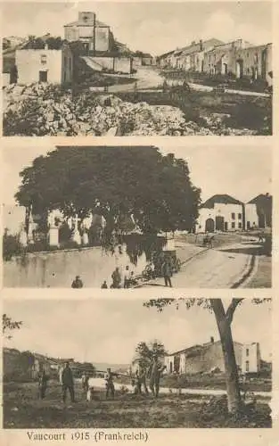 Vaucourt 1915 soldats allemends