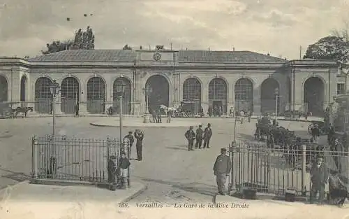 Versailles la gare, see verso (Laval - vieux pont)