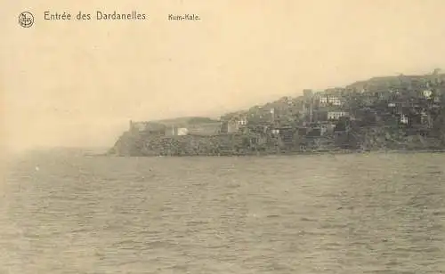 Entrée de Dardanelles: Kum - kale Soldatenbrief 1915