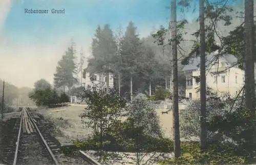 AK Rabenauer GRUND railroad