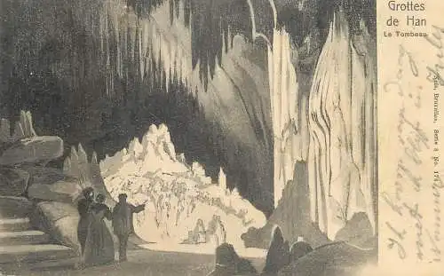 Belgium Les Grottes de Han le tombeau