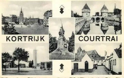 Belgium Kortrijk castle