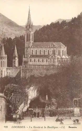 France Lourdes basilique