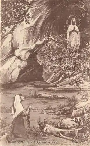 France Lourdes l'apparition