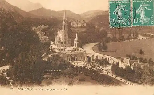 France Lourdes la basilique