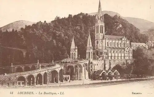 France Lourdes basilique