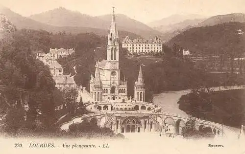 France Lourdes basilique