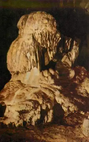 Postcard Belgium Grottes de Hanle Trophee