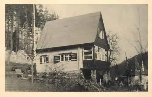 Real photo place to identify mountain chalet