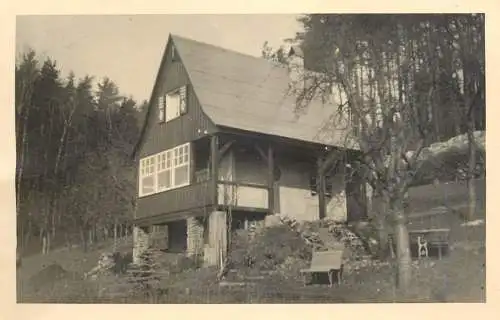 Real photo place to identify mountain chalet