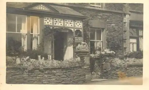 Real photo place to identify Windermere Westmoreland 1939 shop