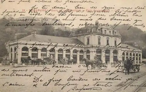 Bresancon gare de la Mouillere railway station
