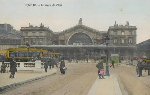Railway station gare Paris