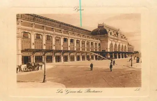 Railway station gare de Broteaux Lyon