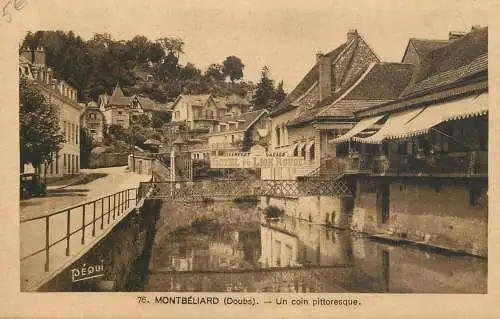 Montbeliard un coin pittoresque