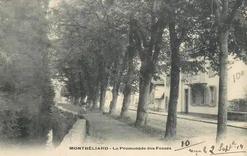 Montbeliard La Promenade des Fosses