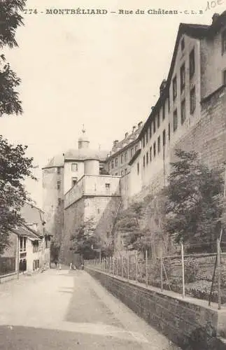 Montbeliard rue du chateau