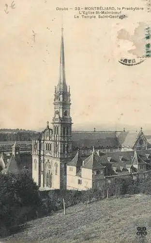 Montbeliard eglise St. Maimboeuf
