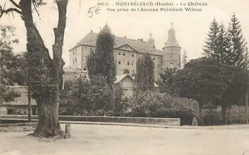 Montbeliard le chateau avenue President Wilson