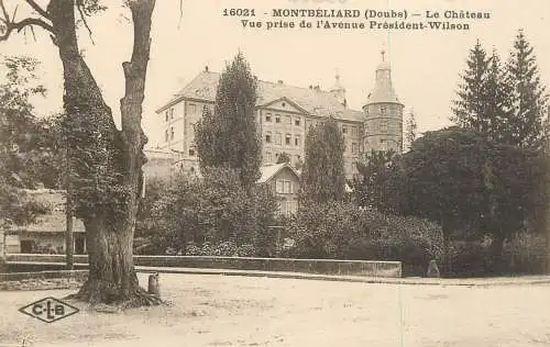 Montbeliard le chateau avenue President Wilson