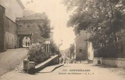 Montbeliard entree du chateau