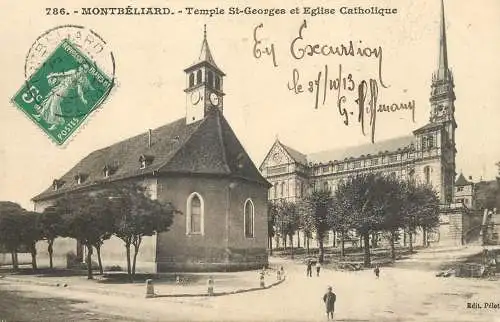 Montbeliard St. Georges et Eglise