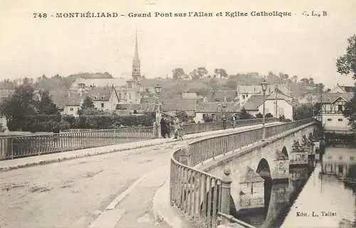 Montbeliard - grand pont sur Allan