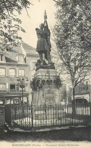 Montbeliard - Monument Denfert Rochereau