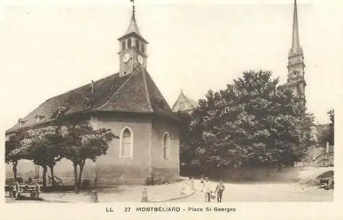 Montbeliard - Place St. Georges