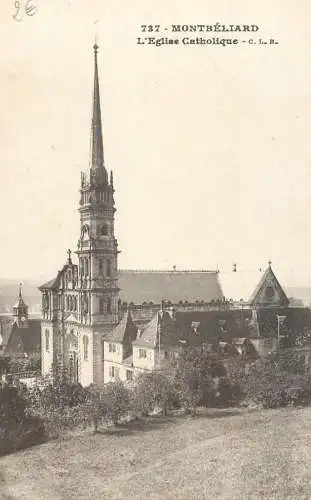 Montbeliard - eglise catholique