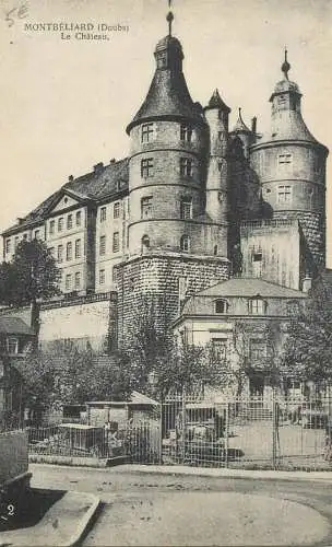 Montbeliard - Chateau cpa