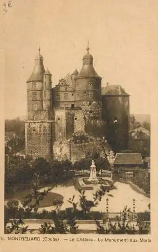 Montbeliard - le chateau