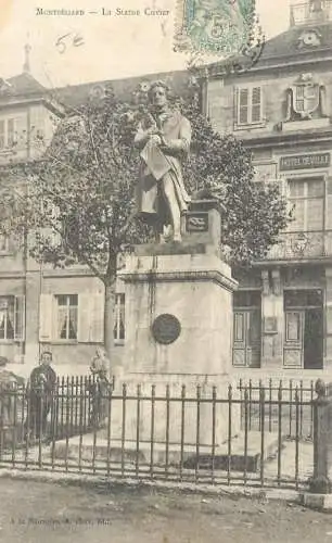 Montbeliard - La Statue Cuvier
