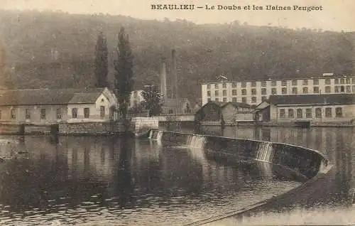 Beaulieu (Doubs) Usines Peugeot