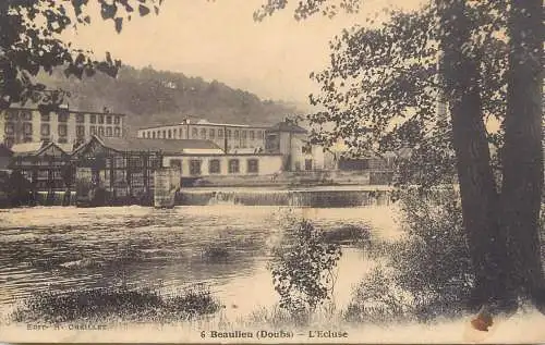 Beaulieu (Doubs) ecluse