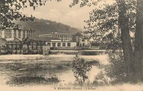 Beaulieu (Doubs) ecluse
