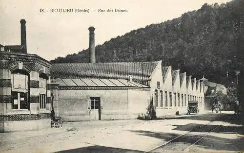 Beaulieu (Doubs) - rue des usines