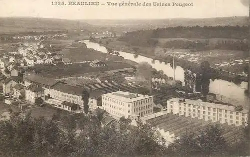 Beaulieu (Doubs) - usines Peugeot
