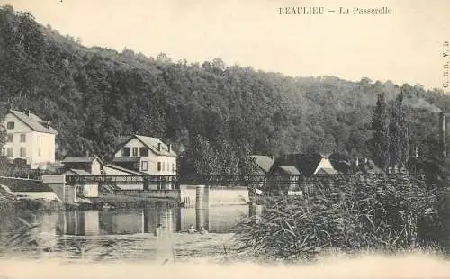 Beaulieu (Doubs) - passerelle