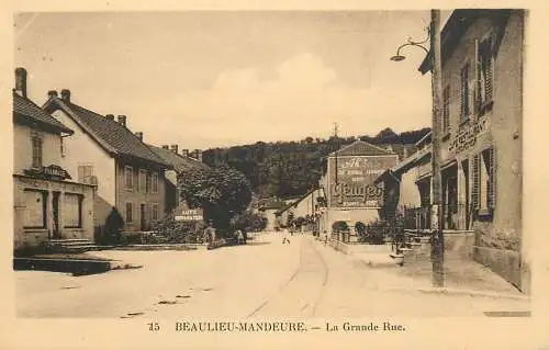 Beaulieu (Doubs) - grande rue