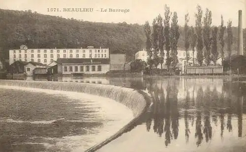 Beaulieu (Doubs) - Le Barrage