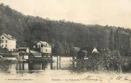 Beaulieu (Doubs) - La Passerelle 1903