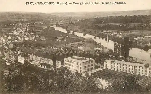 Beaulieu (Doubs) usines Peugeot