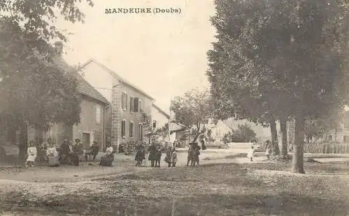 Mandeure (Doubs) cpa