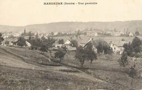 Mandeure (Doubs) partial view