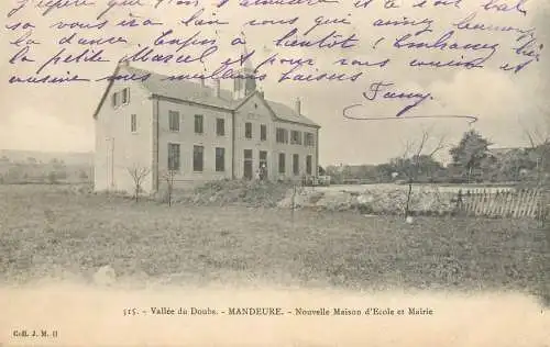 Mandeure (Doubs) - maison ecole