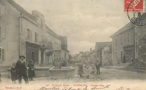 Mandeure (Doubs) - Grande Rue