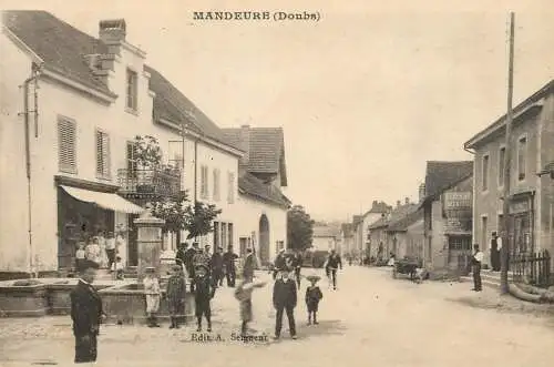 Mandeure (Doubs) cpa