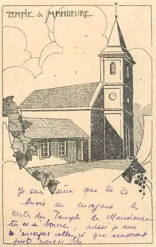 Mandeure (Doubs) - Temple